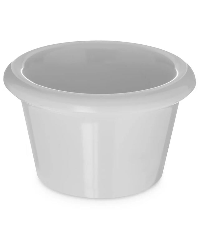 Chén Ramekin Melamine Carlisle S27502 44 ml, Màu Trắng
