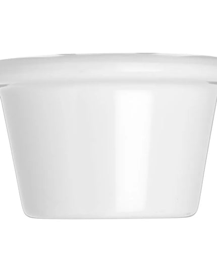 Chén Ramekin Melamine Carlisle S27502 44 ml, Màu Trắng