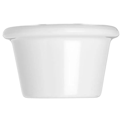 Chén Ramekin Melamine Carlisle S27502 44 ml, Màu Trắng