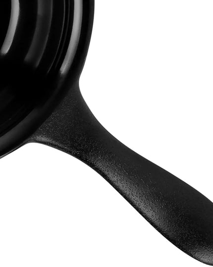 Chén Ramekin Melamine Có Tay Cầm Elite Global Solutions RFP-6 177 ml, Màu Đen