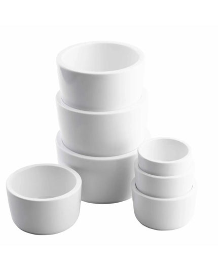 Chén Ramekin Melamine Tablecraft 11409 118 ml, Màu Trắng