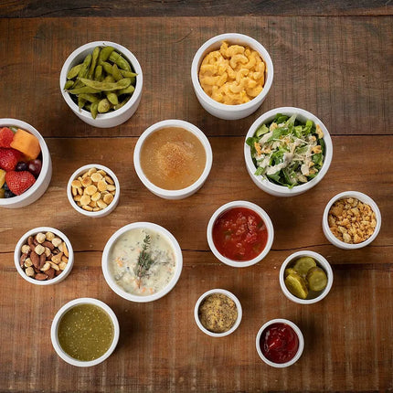 Chén Ramekin Melamine Tablecraft 11409 118 ml, Màu Trắng
