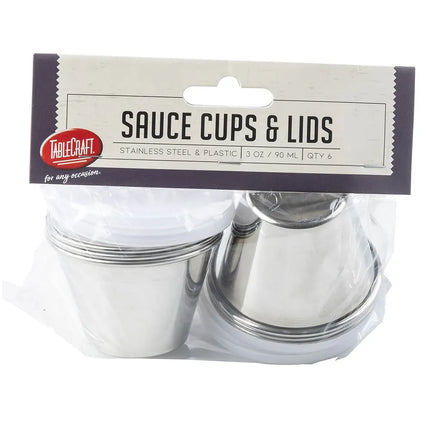 Chén Ramekin Nắp Trong Tablecraft 10769 89 ml - Inox