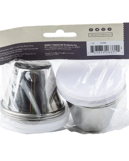Chén Ramekin Nắp Trong Tablecraft 10769 89 ml - Inox