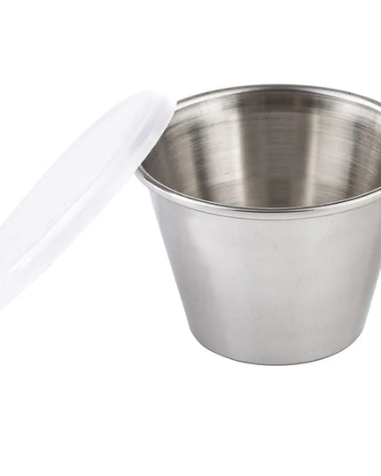 Chén Ramekin Nắp Trong Tablecraft H5069 74 ml - Inox