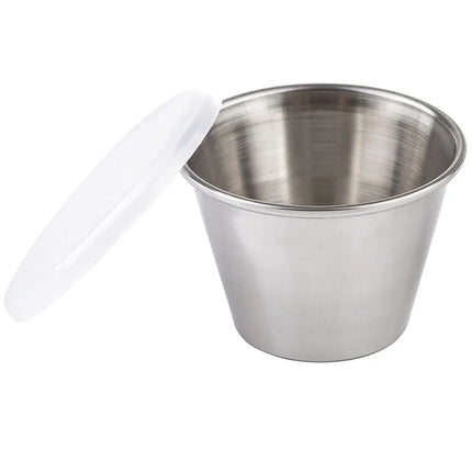 Chén Ramekin Nắp Trong Tablecraft H5069 74 ml - Inox