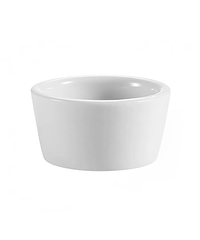 Chén Ramekin Sứ CAC RKF-2-P 59 ml, Trắng Sáng
