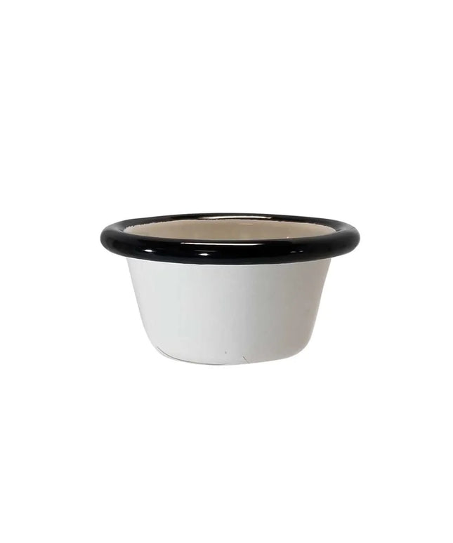 Chén Ramekin Tablecraft 11042 Bộ Enamelware Collection™ Sứ Trắng 60 ml