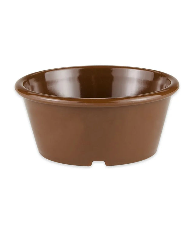 Chén Ramekin Tròn Nhựa GET ER-040-BR 10 cm, 118 ml, Màu Nâu