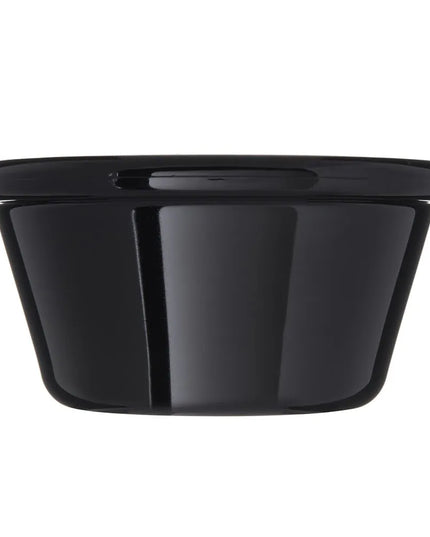 Chén Ramekin Tròn Trơn Carlisle 4312303 89 ml - Đen