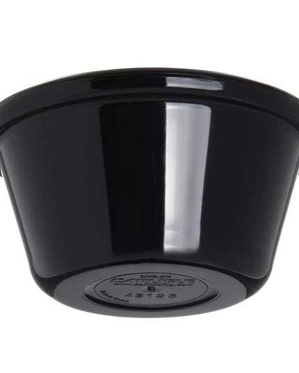 Chén Ramekin Tròn Trơn Carlisle 4312303 89 ml - Đen