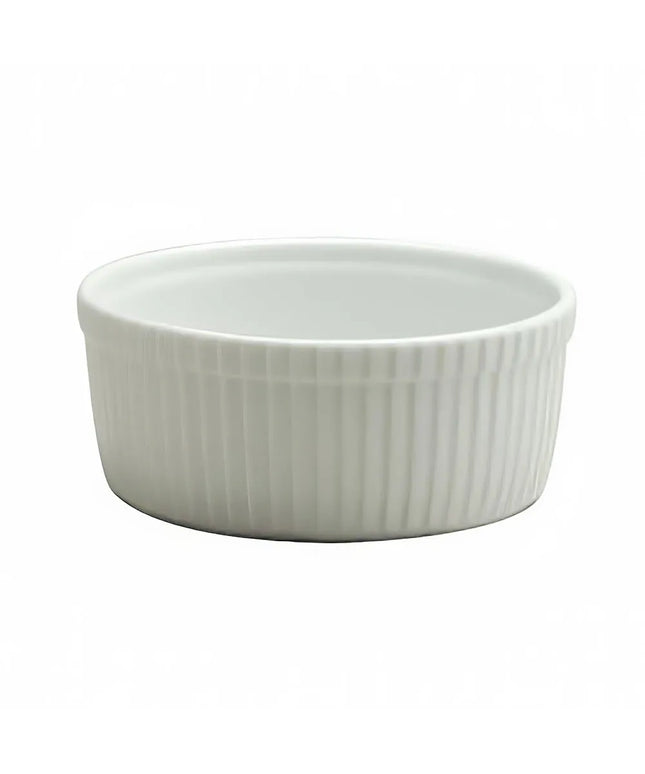 Chén Soufflé Tròn Buffalo Oneida F8010000600 150 ml - Sứ Trắng Sáng