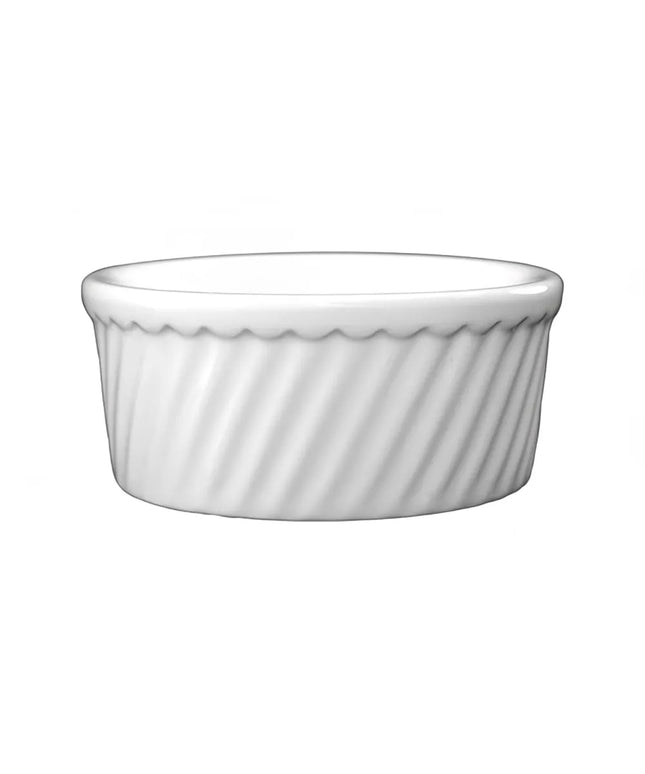 Chén Soufflé Tròn ITI SOFS-8-EW 250 ml - Sứ Trắng European White