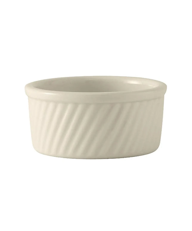 Chén Soufflé Tròn Tuxton BEX-0804 240 ml - Gốm Trắng American White