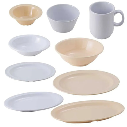 Chén Súp Tròn Melamine Winco MMB-8W 237 ml, Trắng