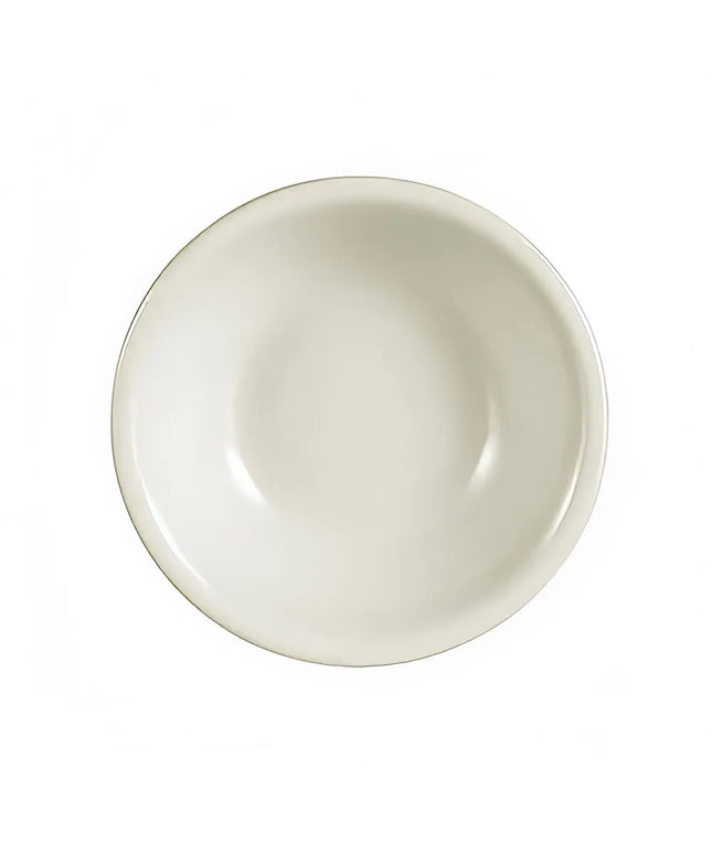 Chén Tráng Miệng Tròn Stoneware CAC REC-11 148 ml Trắng American White