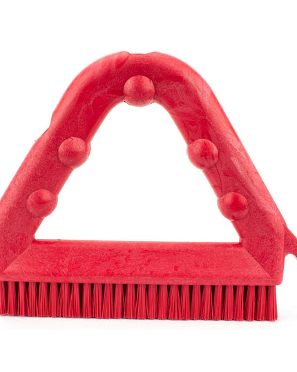 Chổi Cọ Gạch & Mạch Vữa Tam Giác Carlisle 41323EC05 Poly/Nhựa Đỏ 22.9 cm