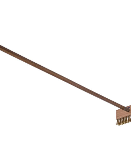 Chổi & Dao Cạo Lò Nướng Carlisle 4152000 Lông Đồng Thép Không Gỉ/Gỗ 106.7 cm