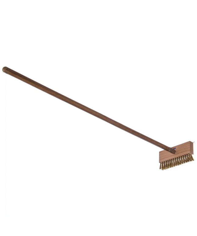 Chổi & Dao Cạo Lò Nướng Carlisle 4152000 Lông Đồng Thép Không Gỉ/Gỗ 106.7 cm