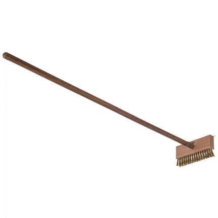 Chổi & Dao Cạo Lò Nướng Carlisle 4152000 Lông Đồng Thép Không Gỉ/Gỗ 106.7 cm