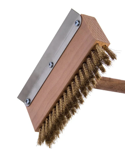 Chổi & Dao Cạo Lò Nướng Carlisle 4152000 Lông Đồng Thép Không Gỉ/Gỗ 106.7 cm