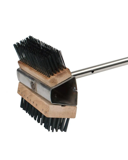 Chổi Dây Thép Hai Đầu Winco BR-21 71 cm - Thép/Gỗ