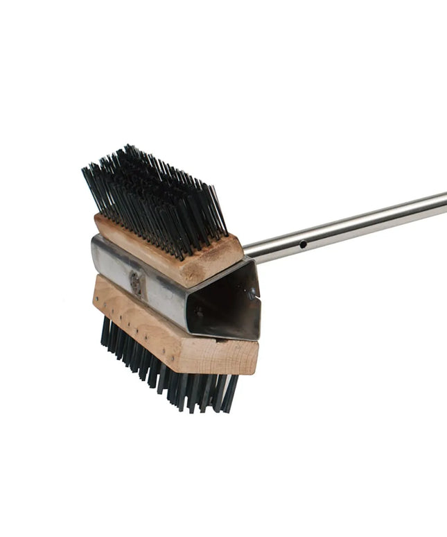 Chổi Dây Thép Hai Đầu Winco BR-21 71 cm - Thép/Gỗ