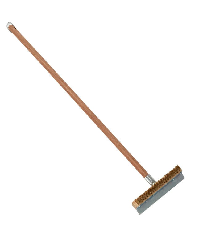 Chổi Lò Nướng American Metalcraft 1597 101.6 cm - Thép/Gỗ, Kèm Cán & Cạo