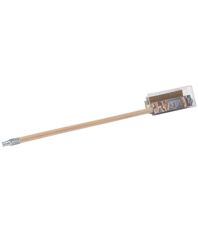 Chổi Lò Nướng American Metalcraft 1597 101.6 cm - Thép/Gỗ, Kèm Cán & Cạo