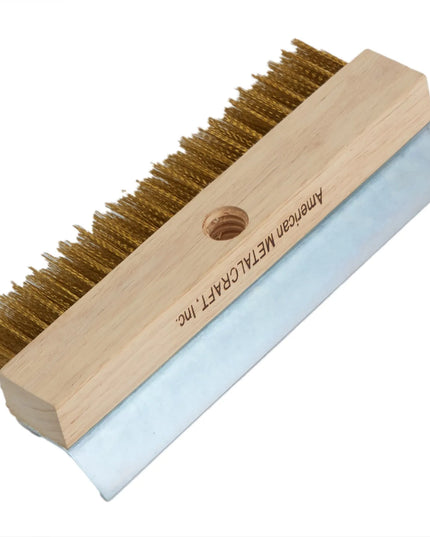 Chổi Lò Nướng American Metalcraft 1597 101.6 cm - Thép/Gỗ, Kèm Cán & Cạo