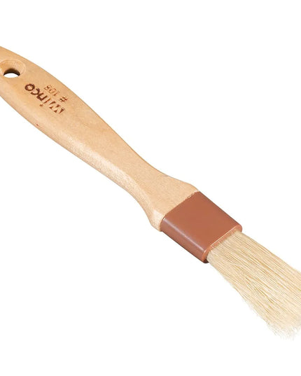 Chổi Phết Bánh Dẹt Winco WFB-10 Lông Heo Cán Gỗ 2.5 cm