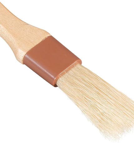 Chổi Phết Bánh Dẹt Winco WFB-10 Lông Heo Cán Gỗ 2.5 cm