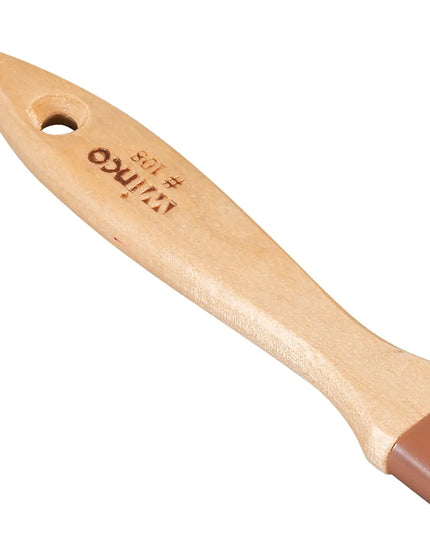 Chổi Phết Bánh Dẹt Winco WFB-10 Lông Heo Cán Gỗ 2.5 cm