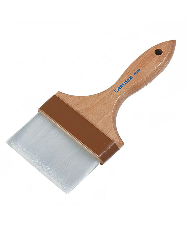 Chổi Quét Bánh Carlisle 4039900 Lông Nylon Cán Gỗ 10 cm Màu Trắng