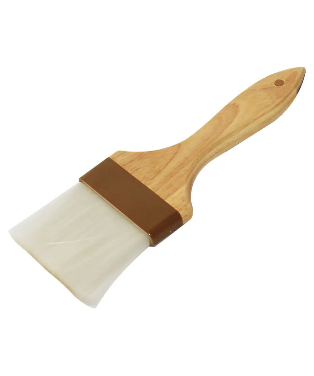 Chổi Quét Bánh Dẹt Thunder Group WDPB004N Lông Nylon Cán Gỗ 7.5 cm