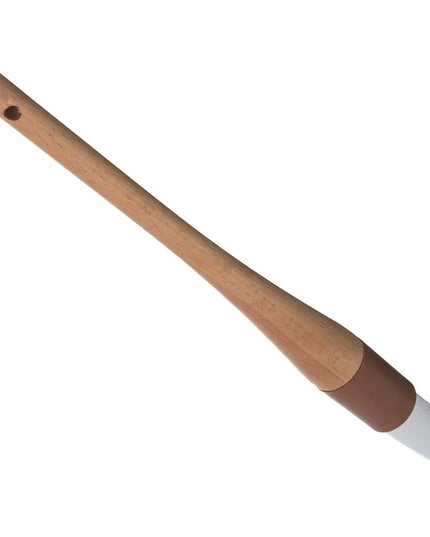Chổi Quét Bánh Tròn Carlisle 4040000 Lông Nylon Cán Gỗ 2.5 cm Màu Trắng