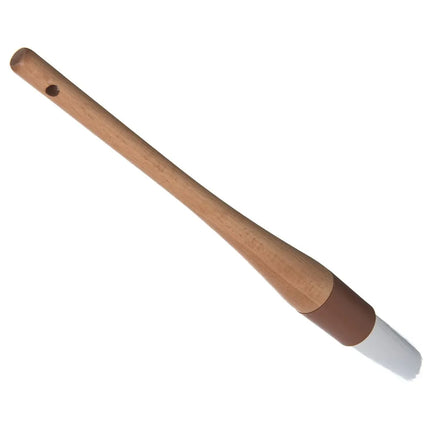 Chổi Quét Bánh Tròn Carlisle 4040000 Lông Nylon Cán Gỗ 2.5 cm Màu Trắng