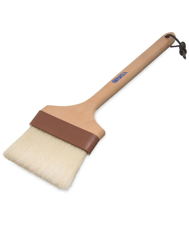 Chổi Quét Bơ Carlisle 4037100 Cán 30 cm Góc 45° Lông Heo 10 cm Màu Nâu