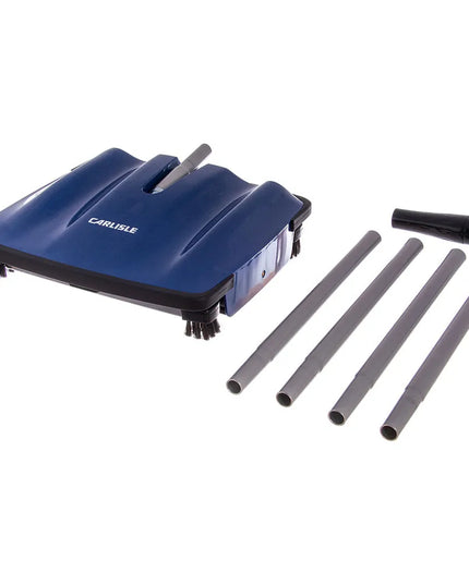Chổi Quét Đa Bề Mặt Carlisle 3639914 23 cm Tay Cầm 107 cm Màu Xanh