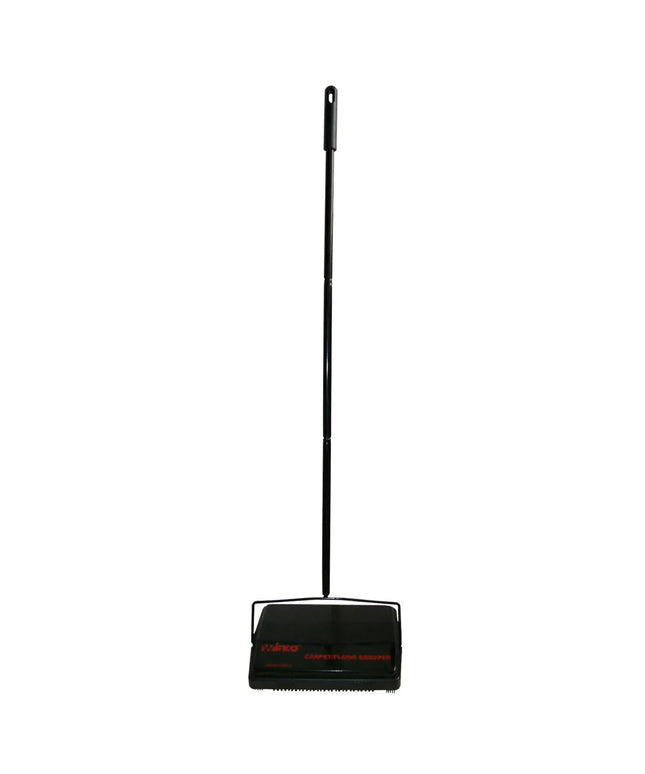 Chổi Quét Thảm Winco FSW-11 Tay Cầm Thép Lông Tự Nhiên 8.9 x 10.2 x 20.3 cm