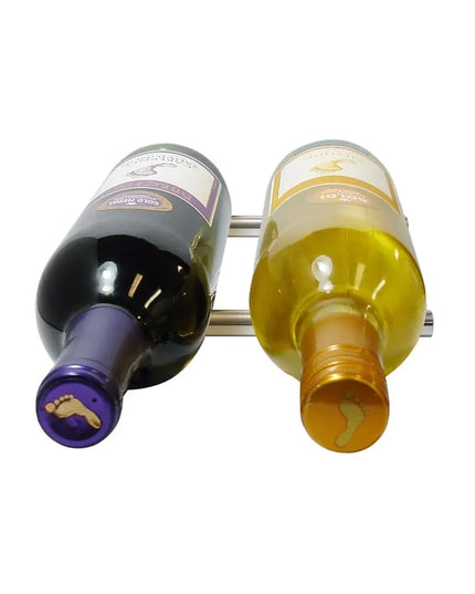 Chốt Giữ Rượu Vang Vinotemp EP-PEG2A 20 cm Sức Chứa 2 Chai, Niken Satin