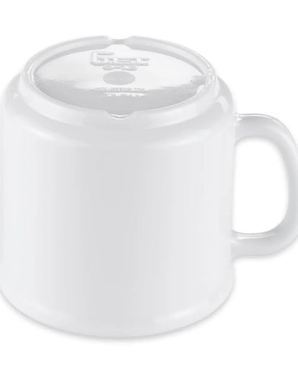 Cốc Cà Phê Nhựa GET S-12-W 355 ml Màu Trắng