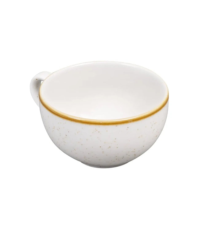 Cốc Cappuccino Stonecast Churchill SWHSCB401 473 ml Gốm Trắng Barley