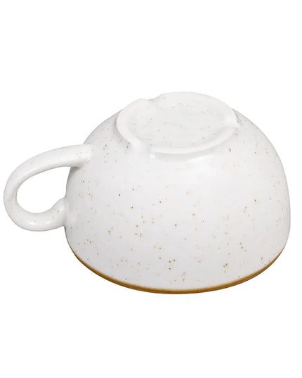 Cốc Cappuccino Stonecast Churchill SWHSCB401 473 ml Gốm Trắng Barley