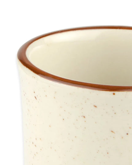 Cốc Desert Sand Libbey DSD-17 Gốm Đốm Sọc Nâu