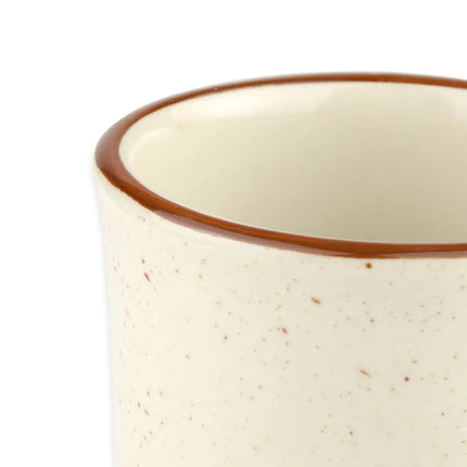 Cốc Desert Sand Libbey DSD-17 Gốm Đốm Sọc Nâu