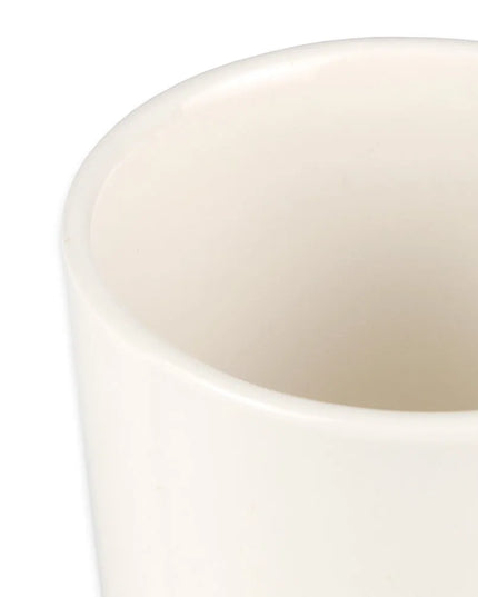 Cốc Libbey FH-517 355 ml Gốm Trắng Kem Cao 10 cm