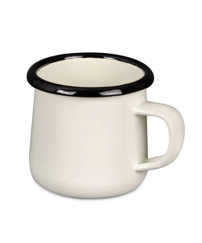 Cốc Men Sứ Tablecraft 80008 180 ml - Trắng Kem