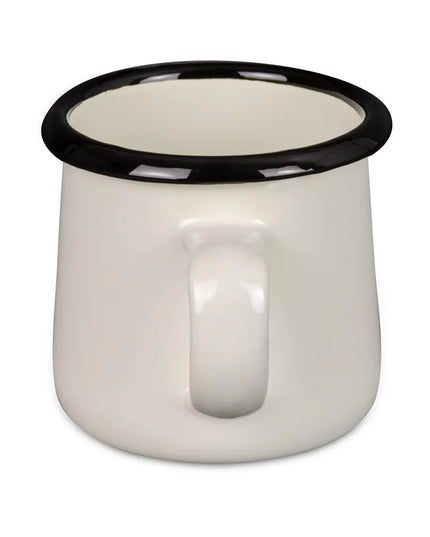 Cốc Men Sứ Tablecraft 80008 180 ml - Trắng Kem