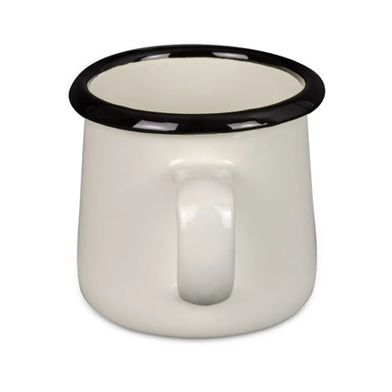 Cốc Men Sứ Tablecraft 80008 180 ml - Trắng Kem